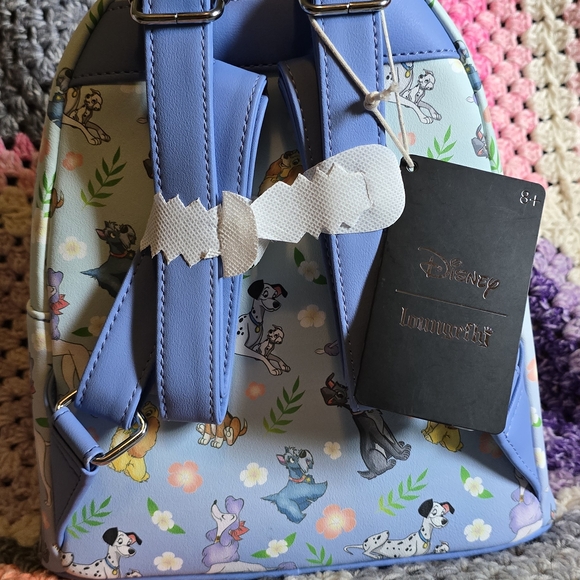 Loungefly Disney Dogs Print Mini Backpack - Picture 2 of 2
